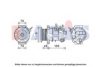 JEEP 55111423AH Compressor, air conditioning